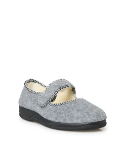 New Pantoufles babies fourrées à scratch Femme Pantoufles, Chaussons