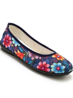 Clearance Pantoufles ballerines fantaisie Femme Chaussures En Toile