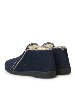 Outlet Pantoufles bottillons doublées 80% laine Femme Pantoufles, Chaussons