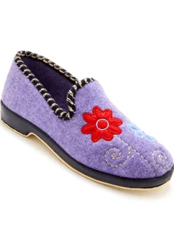 Clearance Pantoufles brodées Femme Pantoufles, Chaussons