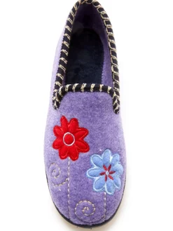 Clearance Pantoufles brodées Femme Pantoufles, Chaussons