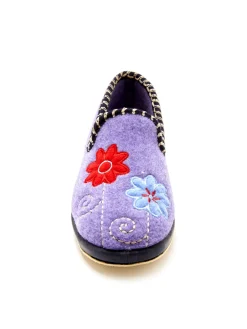 Clearance Pantoufles brodées Femme Pantoufles, Chaussons