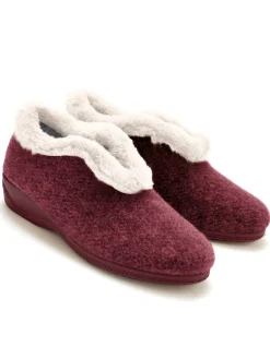 Discount Pantoufles molletonnées Femme Pantoufles, Chaussons