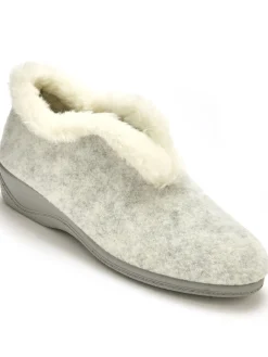 Pantoufles molletonnées Femme Pantoufles, Chaussons
