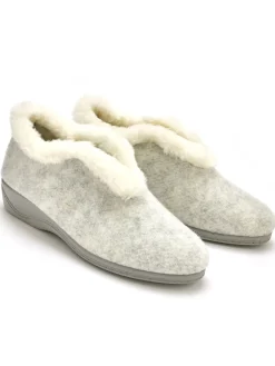 Pantoufles molletonnées Femme Pantoufles, Chaussons