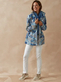 Hot Parka déperlante à capuche amovible Femme Manteau, Parka