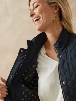 Outlet Parka déperlante matelassée sans manches Femme Manteau, Parka