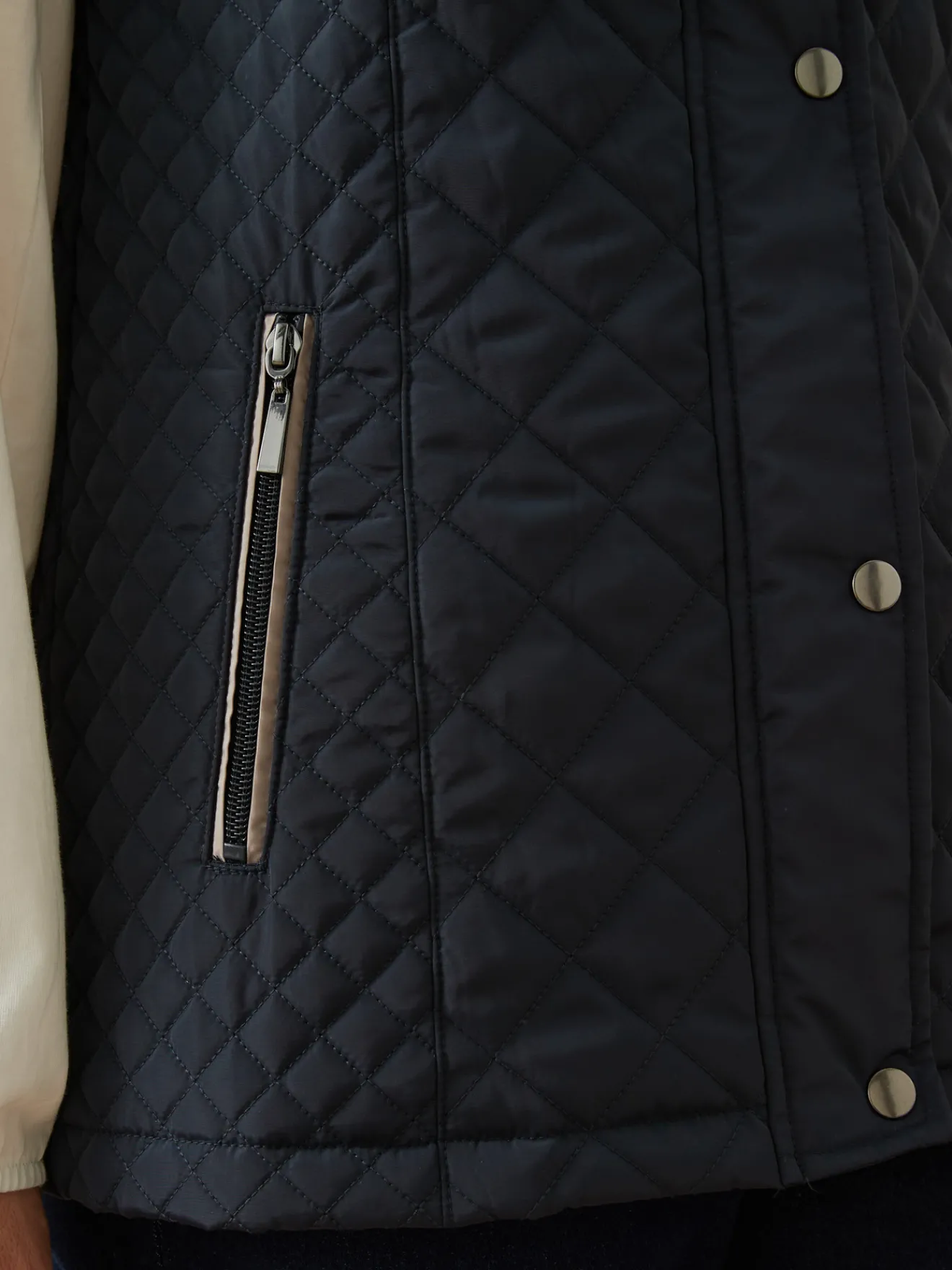 Outlet Parka déperlante matelassée sans manches Femme Manteau, Parka