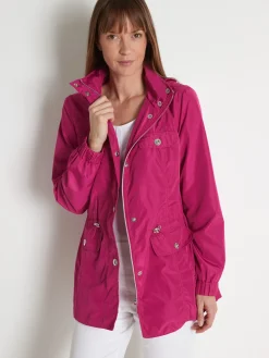 Discount Parka légère déperlante à capuche Femme Manteau, Parka