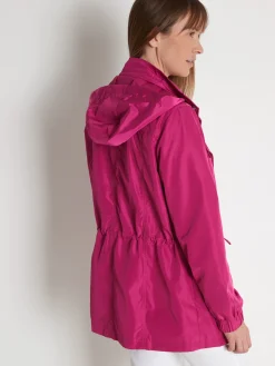 Discount Parka légère déperlante à capuche Femme Manteau, Parka