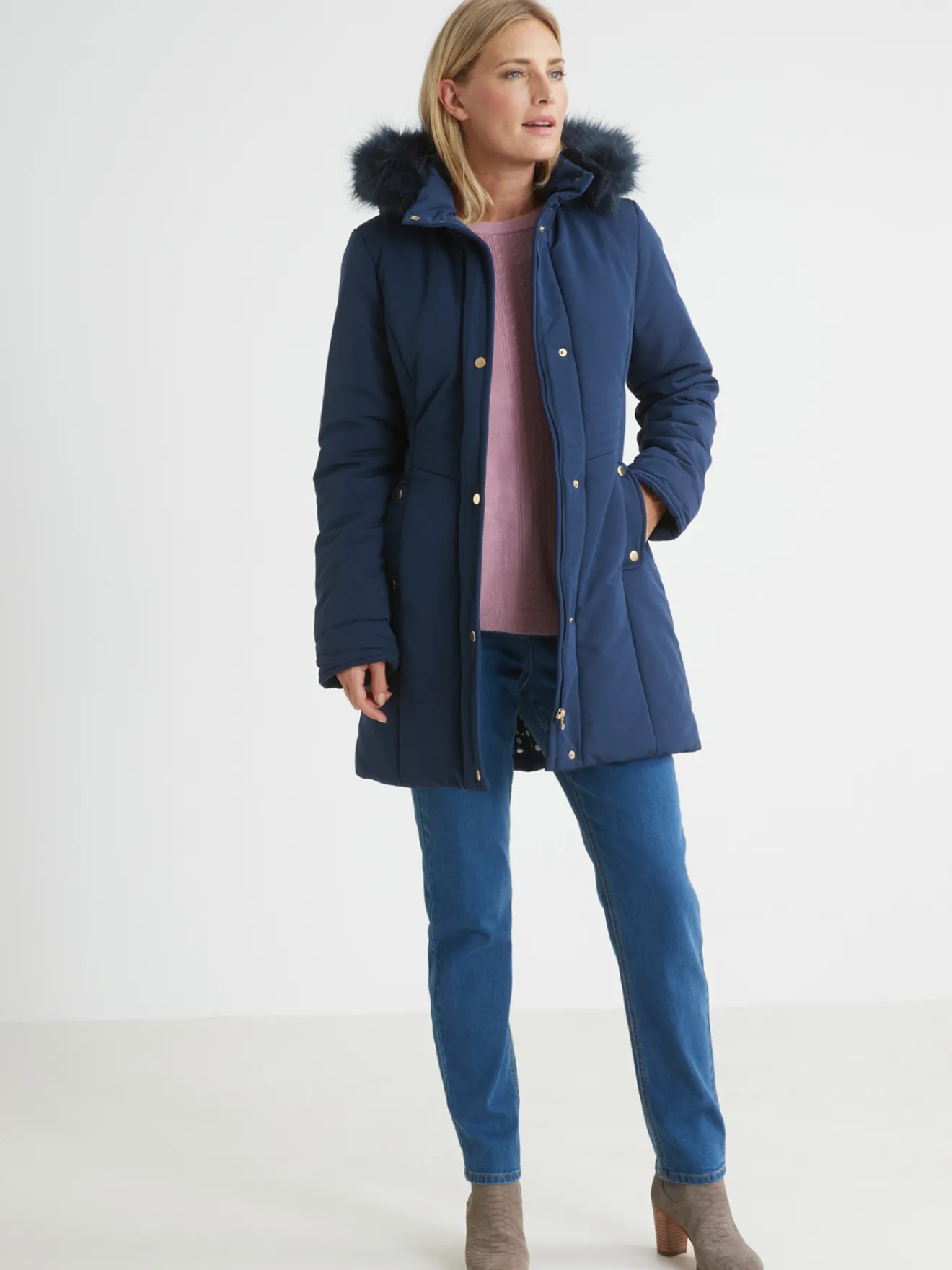 Parka longue déperlante Femme Manteau, Parka