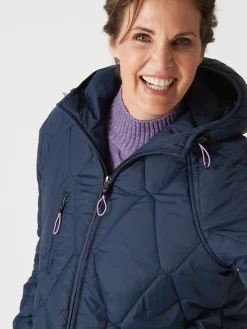 Parka matelassée doublée polaire Femme Manteau, Parka