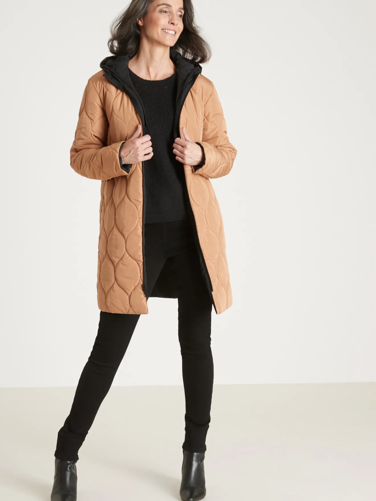 Online Parka réversible Femme Manteau, Parka