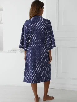 Outlet Peignoir kimono en maille Peignoir, Robe De Chambre