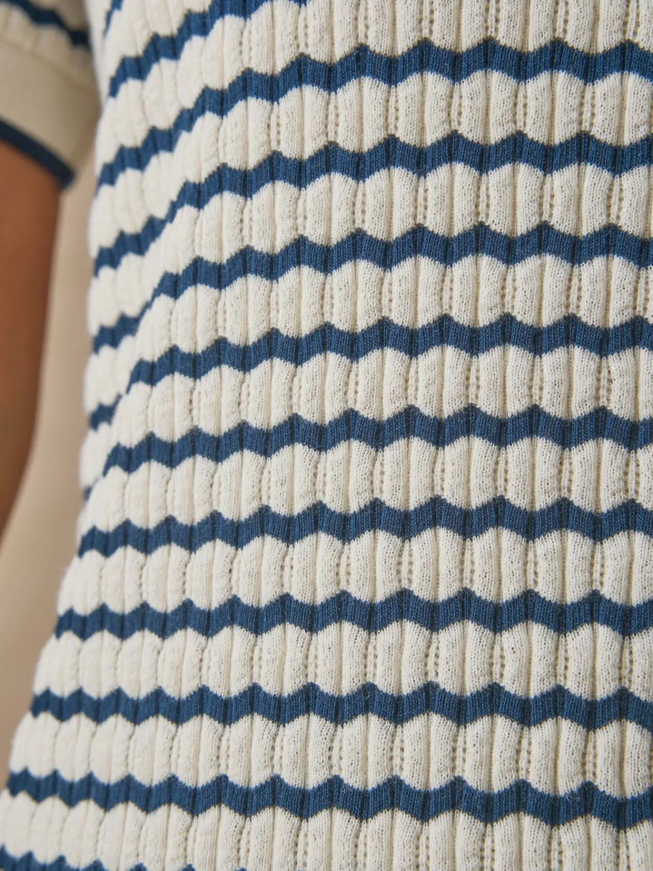 Online Polo en maille jacquard fantaisie Femme T-Shirt