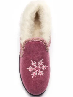 Best Poulaines fourrées laine majoritaire Femme Pantoufles, Chaussons