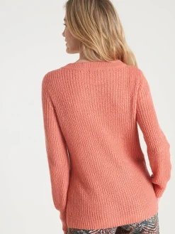 Discount Pull torsadé forme loose Femme Pull