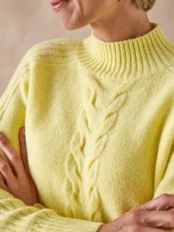 Best Pull col montant en jersey envers Femme Pull