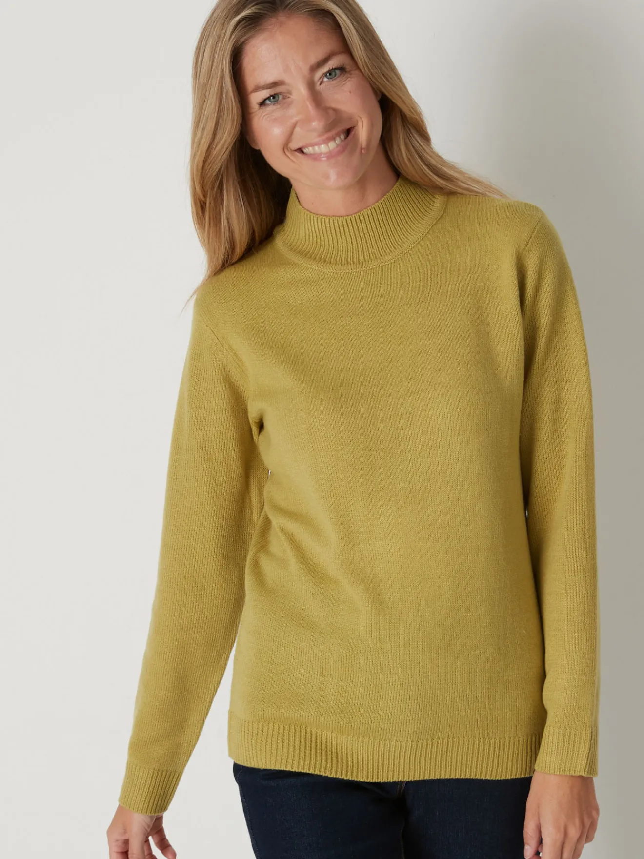 Discount Pull col montant manches longues Femme Pull