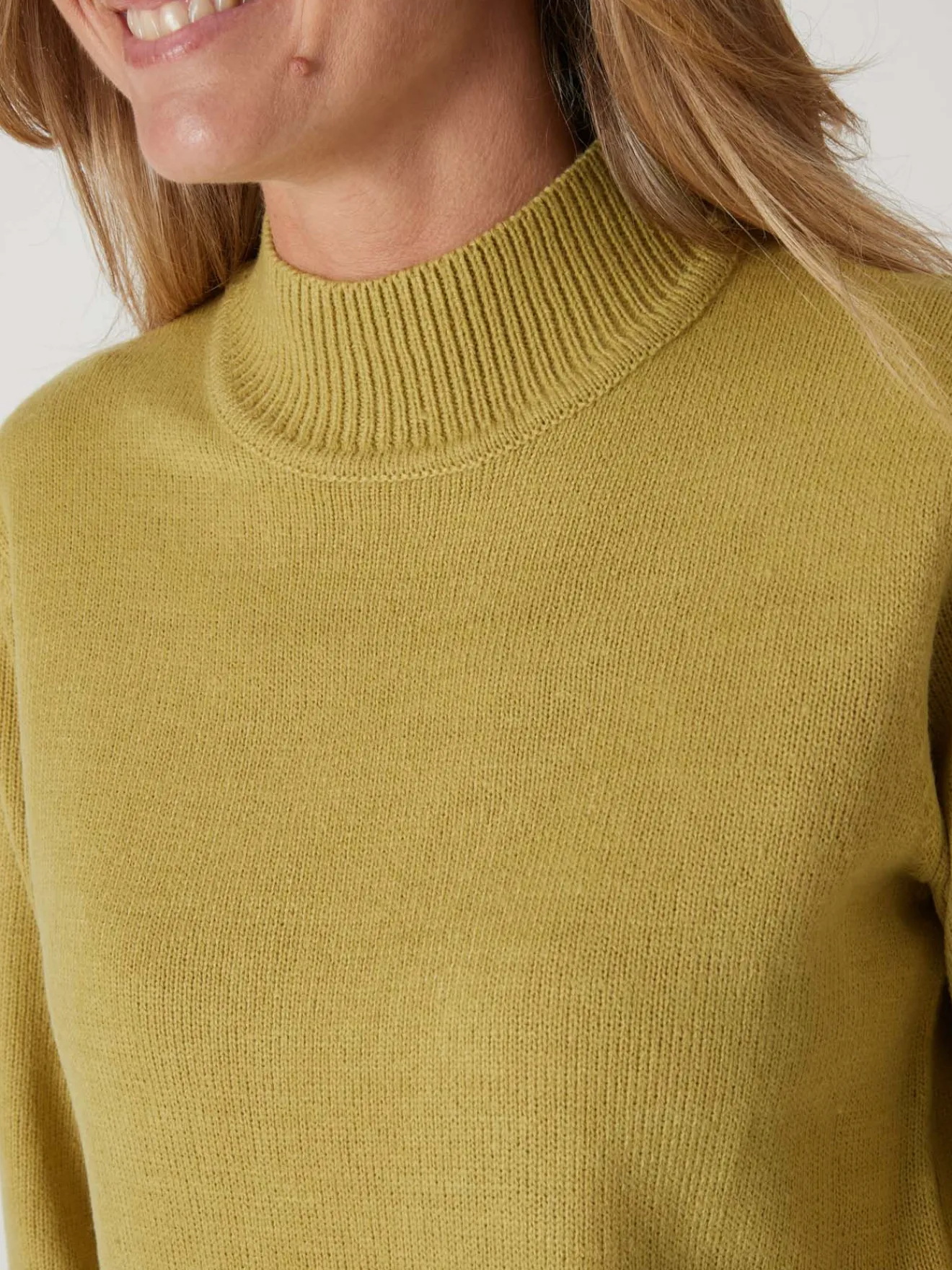 Discount Pull col montant manches longues Femme Pull