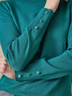 Best Pull col rond 50% laine mérinos Femme Pull