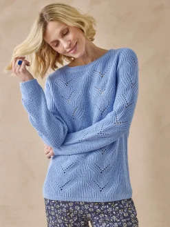 Online Pull en côtes perlées Femme Pull