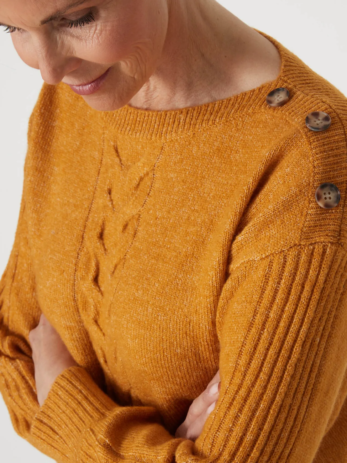 Online Pull encolure bateau en jersey envers Femme Pull