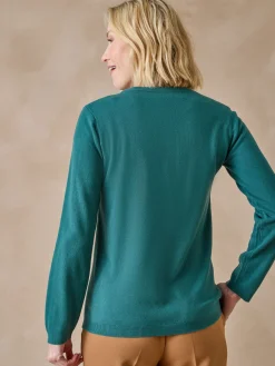 Hot Pull jeux de mailles et torsades Femme Pull