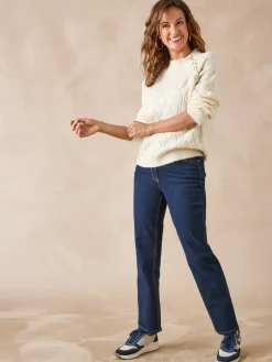 Best Pull maille fantaisie col montant Femme Pull