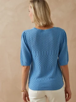 Best Pull manches au coude Femme Pull