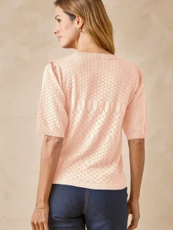 Best Pull manches au coude Femme Pull