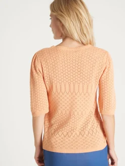 Outlet Pull manches au coude Femme Pull