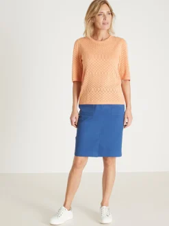 Outlet Pull manches au coude Femme Pull