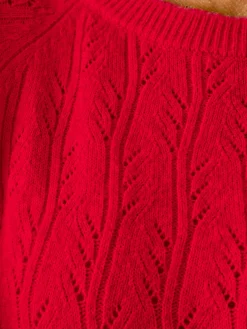 Discount Pull manches au coude avec laine Femme Pull