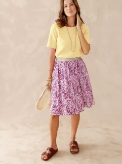 Discount Pull manches courtes encolure ronde Femme Pull