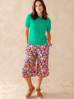 Best Pull manches courtes finition écailles Femme Pull