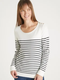 Best Pull marinière col rond Femme Pull