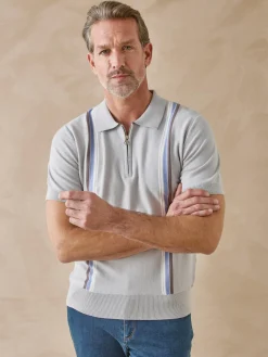 Best Pull polo zippé Homme Pull, Sweat