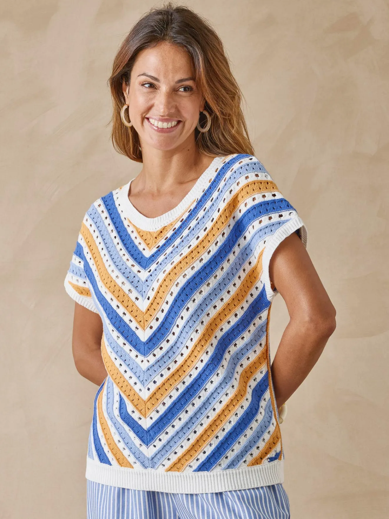 Best Pull rayé point fantaisie Femme Pull