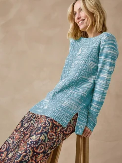 Best Pull torsadé encolure ronde Femme Pull