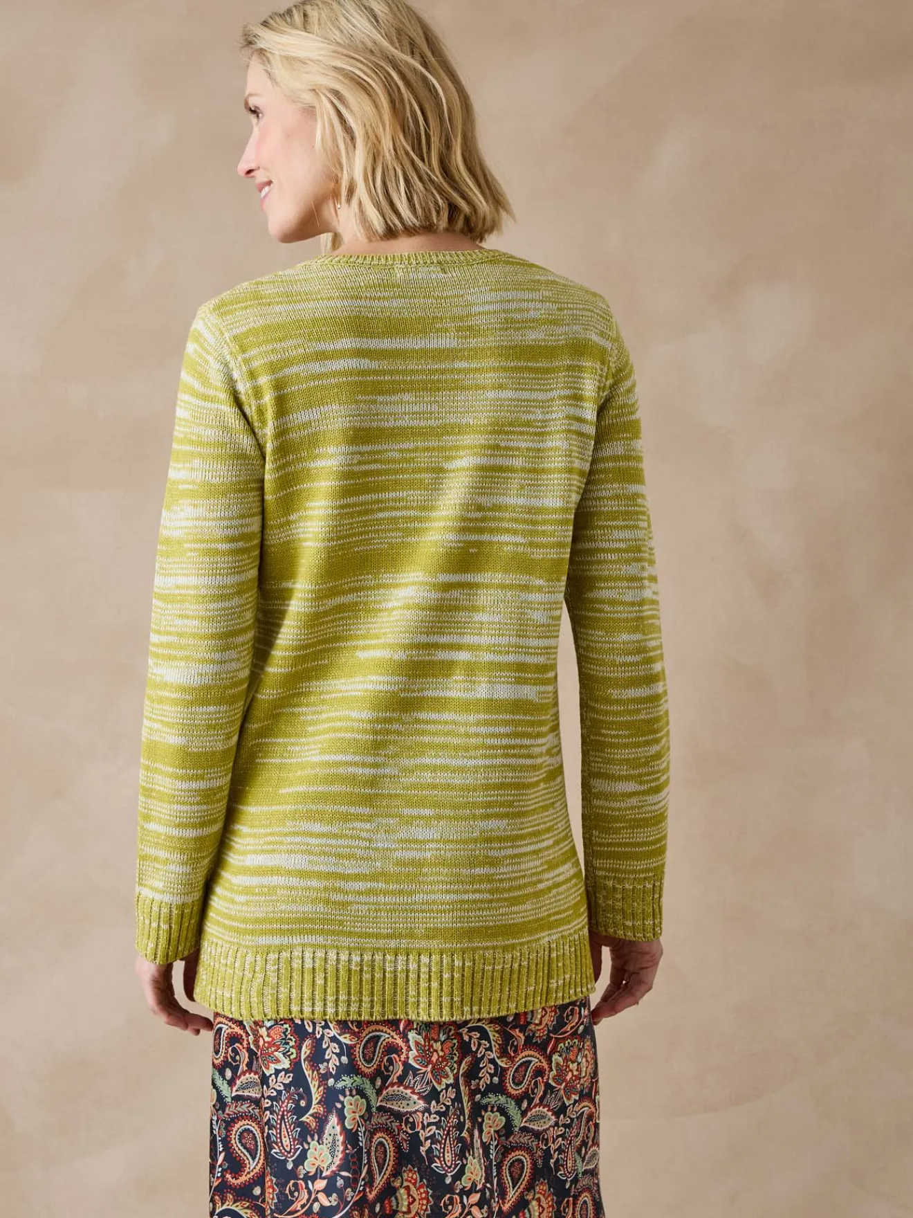 Sale Pull torsadé encolure ronde Femme Pull