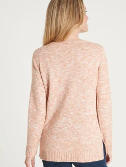 Discount Pull torsadé encolure ronde Femme Pull