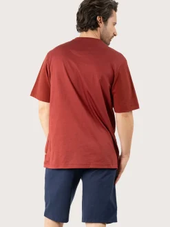 Best Pyjama court mercerisé col tunisien Homme Pyjama