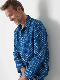 Pyjama en flanelle pur coton Homme Pyjama