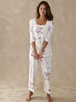 Outlet Pyjama finitions macramé Pyjama