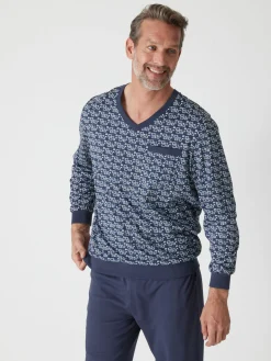 New Pyjama forme jogging jersey pur coton Homme Pyjama