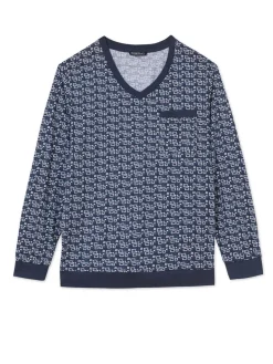 New Pyjama forme jogging jersey pur coton Homme Pyjama