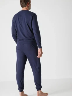 Sale Pyjama maille jersey pur coton Homme Pyjama