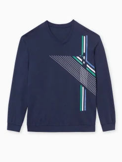 Sale Pyjama maille jersey pur coton Homme Pyjama