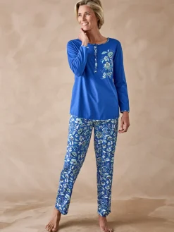 Outlet Pyjama maille pur coton Pyjama